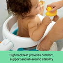 My Bath Seat for Sit-Up Baby Bathing - Aqua