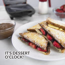 Personal Sandwich Maker Grill - Red