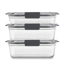 6pc Brilliance Glass Food Storage Containers