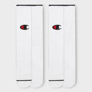 Performance Soccer Socks 2pk Medium - White