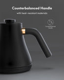 Gooseneck Electric Kettle - Black