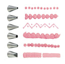 8-Piece Cake & Cupcake Icing Piping Set