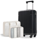 20" Hardshell Carry-On Luggage - Black