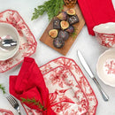 Christmas Lane 12-piece Dinnerware Set