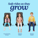 3-in-1 Harness Booster Car Seat - Kara