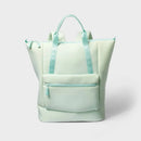 Faux Neoprene Backpack - Green