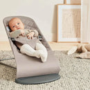 Bouncer Bliss in Classic Quilt Woven - Sand Grey