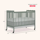 Carson Classic 3 in 1 Convertible Crib - Meadow Green