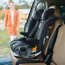 MyFit ClearTex Harness Booster Car Seat - Shadow