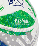 Mini Soccer Ball - White/Green/Glory Blue/Solar Blue
