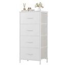 Dresser with 4 Drawers - White