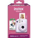 FUJIFILM INSTAX MINI 12 Instant Film Holiday Camera Bundle  (Lilac Purple)