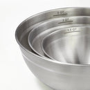 3pc Stainless Steel Non-Slip Mixing Bowls