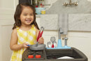 Pretend Play Kitchen Sink and Stove for Kids - Multi-Color
