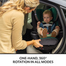 All-in-One Rotational Car Seat with SensorSafe - Agate