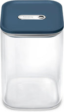 Large Glass Airtight Container - Navy