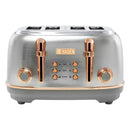 4-Slice Wide Slot Toaster - Silver
