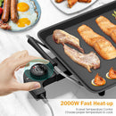35 Inch Electric Griddle With Adjustable Temperature