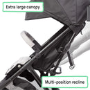 3Dquickclose CS+ Compact Fold Stroller - Grey