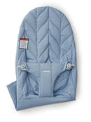 Fabric Seat for Bouncer, Cotton, Petal Quilt - Blue