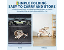 7-in-1 Foldable Baby Tricycle - Toddler Trike with Canopy