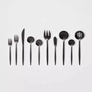 45pc Shapleigh Flatware Set - Black