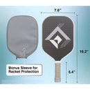 4 Piece Performance Pickleball Set - Black
