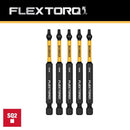 DEWALT FlexTorq DWAF3SQ2IR5 Impact Screwdriver Bit,