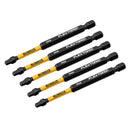 DEWALT FlexTorq DWAF3SQ2IR5 Impact Screwdriver Bit,