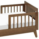Junior Bed Conversion Kit for Hudson and Scoot Crib (M4299) - Natural Walnut