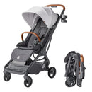Metro 3 Deluxe Baby Stroller - Pearl Grey
