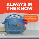 4QT Mini Chef Series Multi-Cooker - Daydream Blue