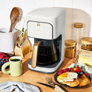 12-Cup Programmable Coffee Maker - White Icing