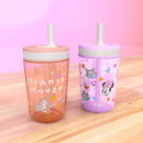 15oz Minnie Mouse Tumbler Set - Pink/Orange