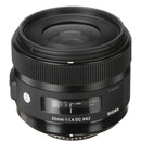 Sigma 30mm f/1.4 DC HSM Art Lens for Nikon