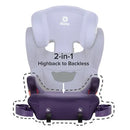 Booster Seat Cambria 2XT Latch - Purple Wildberry
