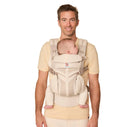 Omni Classic All Carry Positions Breathable Standard Baby Carrier for Newborn to Toddler - Natural Beige