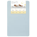 Snuggles Extra Firm Fiber Portable and Mini Crib Mattress - Blue Mist