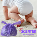 Baby Disposable Diaper Sacks - Purple