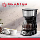 5-Cup Programmable Coffee Maker