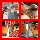 Moka Express 4 Cup Espresso Maker