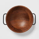 Wood Medium Serving Bowl - Brown