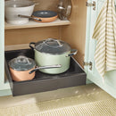 Metal Expandable Pull-Out Drawer Adhesive - Black