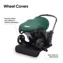 Wheel Covers - Compatible with Doona Car Seat and Stroller - Black