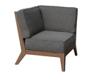 Berlin Gardens, Mayhew Corner Sectional, Brazilian Walnut