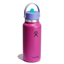 32oz Wide Mouth Flex Straw Water Bottle - Holiday Punch