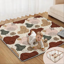 Baby Play Mats for Floor, 50x50 Play Mat for Playpen - Boho