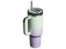 Stainless Steel 40 oz Tumbler - Hypnotic Green