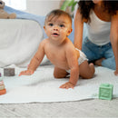 Baby Muslin Blanket, Large 40" X 40" By Comfy Cubs - White