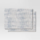 2-Pack Striped Placemat - Blue